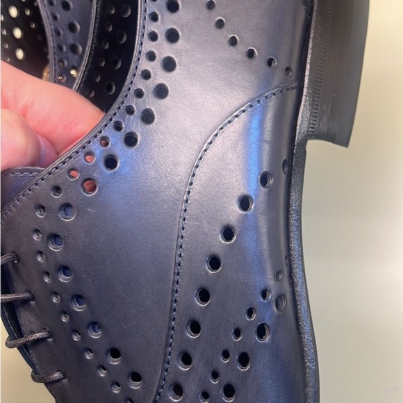 Roberto Cavalli Dark Blue  Leather Loafers - Picture 7 of 8